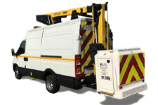 Van Hire Gatwick - 12.5M Cherry Picker 3.5T - Van hire Gatwick