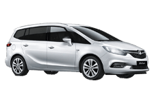 Van Hire Gatwick - Vauxhall Zafira 5 + 2 - Minibus hire Gatwick